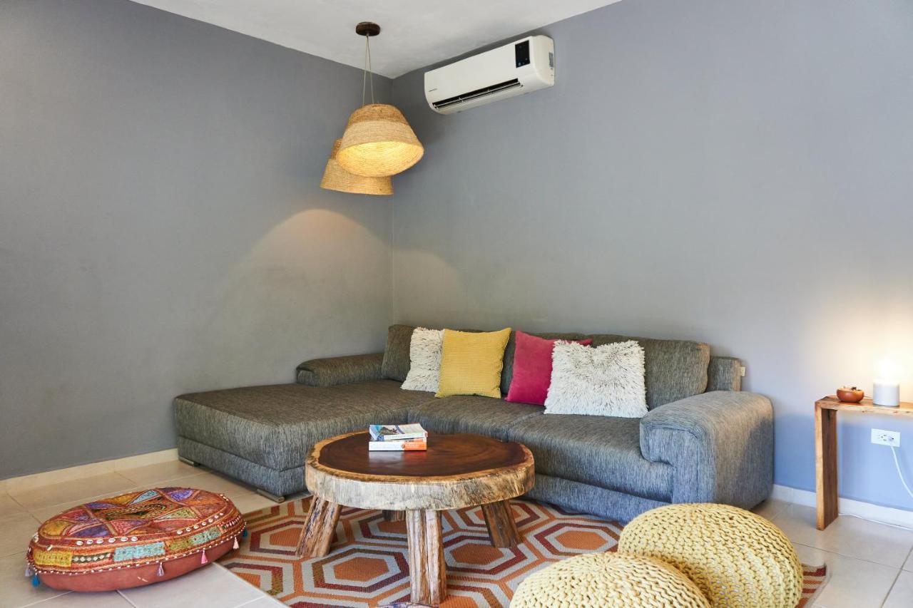Ferienwohnung Ph Gatsby - Rooftop & Bbq & Jacuzzi & Beach Club Tulum Exterior foto